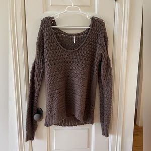 Free People Chunky Knit Sweater XS